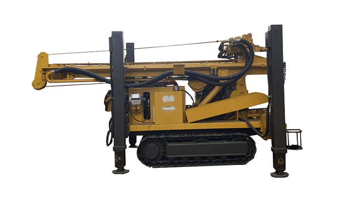 QY-350 Pneumatic Water Well Rig detail view