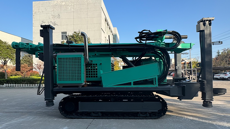 QY-600 Water & Pneumatic Drilling Rig detail view
